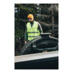 GRS recycled PET high-visibility safety vest - Image 11