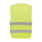 GRS recycled PET high-visibility safety vest - Image 3
