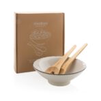 Ukiyo salad bowl with bamboo salad server - Slika 9