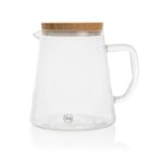 Ukiyo borosilicate glass carafe with bamboo lid 1.2L - Slika 3