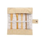 Reusable bamboo travel cutlery set - Image 3