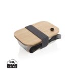 Glass lunchbox with bamboo lid - Image 2