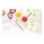 Reusable stainless steel 3 pcs straw set - Slika 6