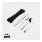 4 PCS stainless steel re-usable cutlery set - Slika 2