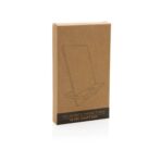 Bamboo phone stand in kraft box - Slika 8
