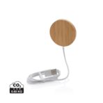 10W bamboo magnetic wireless charger - Slika 2