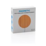10W bamboo magnetic wireless charger - Slika 12