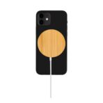 10W bamboo magnetic wireless charger - Slika 4