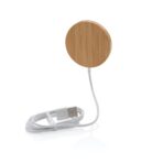 10W bamboo magnetic wireless charger - Slika 6