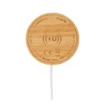 10W bamboo magnetic wireless charger - Slika 7