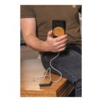 10W bamboo magnetic wireless charger - Slika 9