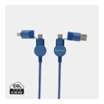 Oakland RCS recycled plastic 6-in-1 fast charging 45W cable - Image 2