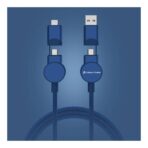 Oakland RCS recycled plastic 6-in-1 fast charging 45W cable - Image 7