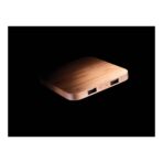 Bamboo 5W wireless charger with USB - Slika 9
