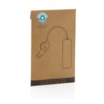 RCS recycled plastic USB hub with dual input - Slika 9