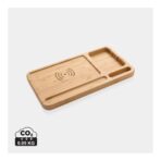 Bamboo desk organiser 10W wireless charger - Slika 2