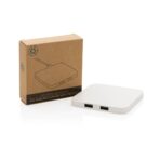 RCS recycled plastic 10W Wireless charger with USB Ports - Slika 10