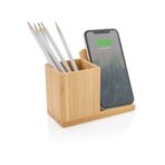 Calgary bamboo 10W wireless charger - Image 3