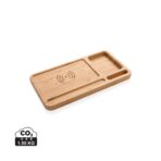 Bamboo desk organiser 5W wireless charger - Slika 2