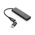 Terra RCS recycled aluminium hub with 3 USB ports - Slika 6