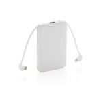 5.000 mAh Pocket Powerbank s integriranim kabelima