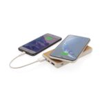 Cork and Wheat Straw 8.000 mAh 5W wireless powerbank - Slika 6