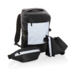 PU high visibility bike frame bag with bottle holder - Slika 8