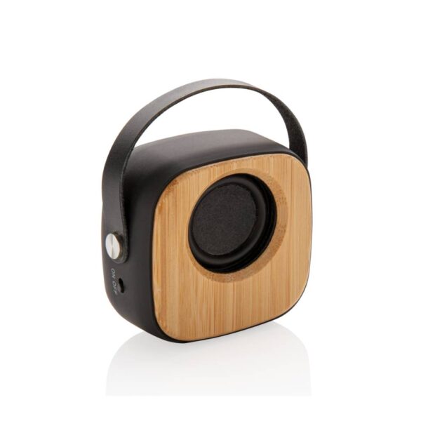 Modni bežični zvučnik od 3W od bambusa