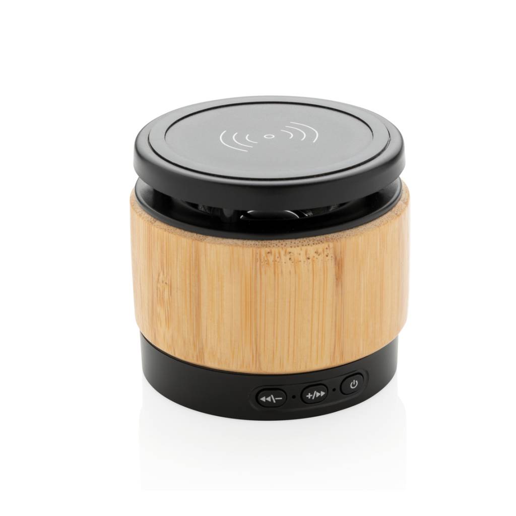 x00P329.17-P329.179-1 Bamboo wireless charger speaker - Slika 1