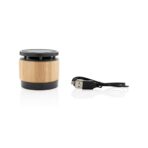 Bamboo wireless charger speaker - Slika 4