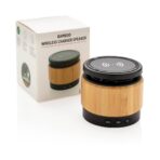 Bamboo wireless charger speaker - Slika 10