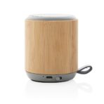 Bamboo and fabric 3W wireless speaker - Slika 5