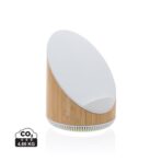 Ovate bamboo 5W speaker with 15W wireless charger - Slika 2