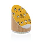 Ovate bamboo 5W speaker with 15W wireless charger - Slika 12