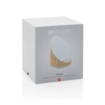 Ovate bamboo 5W speaker with 15W wireless charger - Slika 17