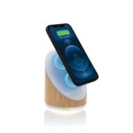 Ovate bamboo 5W speaker with 15W wireless charger - Slika 6