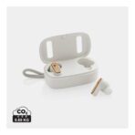 RCS recycled plastic & bamboo TWS earbuds - Image 2