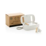 RCS recycled plastic & bamboo TWS earbuds - Image 10