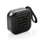 3W RCS recycled plastic wireless sunwave solar speaker - Slika 7