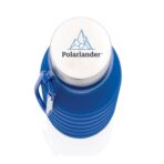 Leakproof collapsible silicone bottle with lid - Slika 10