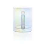 Deluxe double wall electroplated glass mug - Image 6