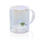 Deluxe double wall electroplated glass mug - Image 9