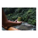 GRS certified recycled PP mug with bamboo lid - Image 8