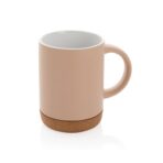 Ceramic mug with cork base 280ml