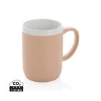 Ceramic mug with white rim 300ml - Image 2