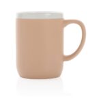 Ceramic mug with white rim 300ml - Image 3