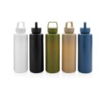 RCS certified recycled PP water bottle with handle - Image 7