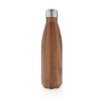 Vacuum insulated stainless steel bottle with wood print - Slika 4