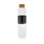 Impact borosilicate glass bottle with bamboo lid - Image 4