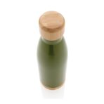 Vacuum stainless steel bottle with bamboo lid and bottom - Slika 4
